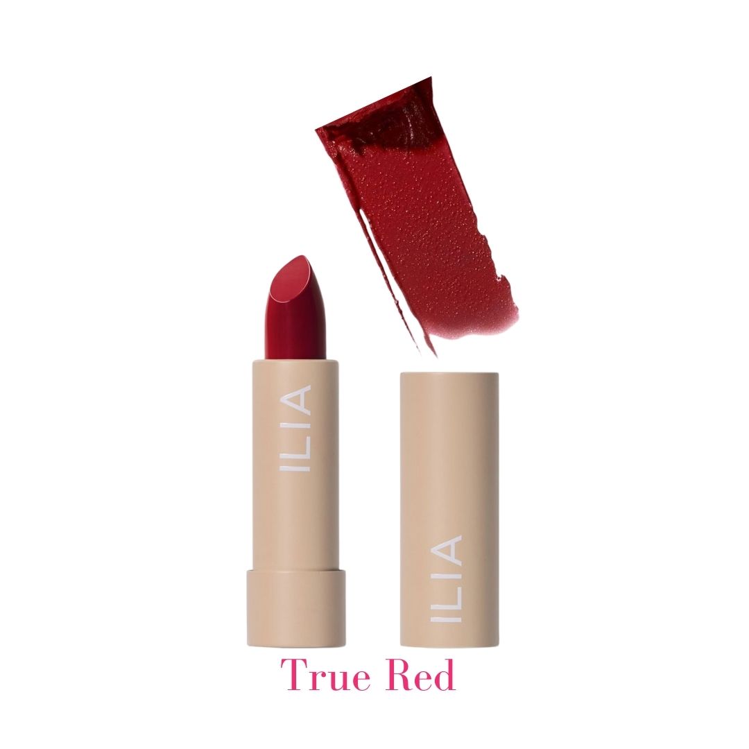 ILIA Color Block High Impact Lipstick - AILLEA - True Red: Real Red with Cool Undertones
