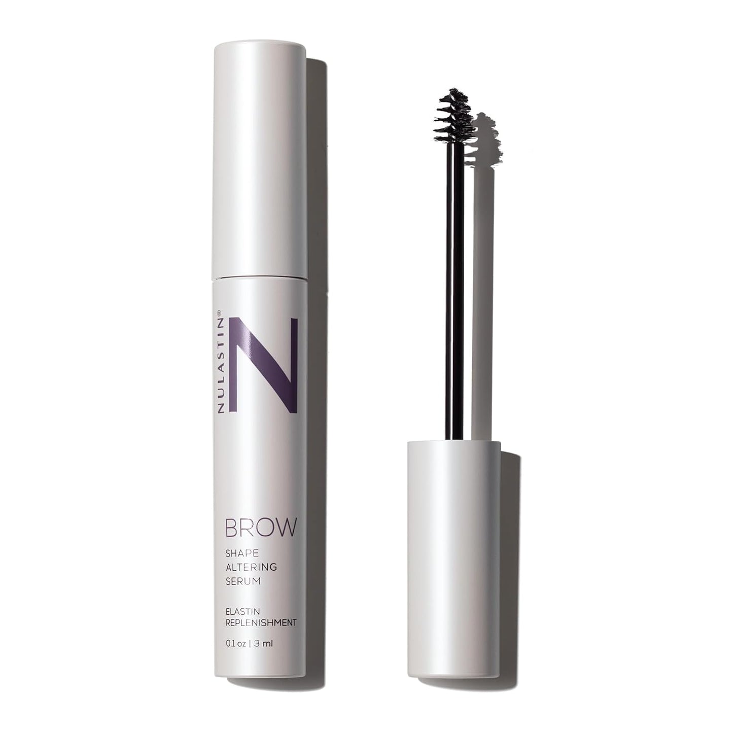 NULASTIN BROW Shape Altering Serum with Elastaplex, Eyebrow Enhancing Treatment for Thicker Looking Brows, Vegan-Friendly & Cruelty-Free (3 ml)