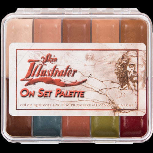 Skin Illustrator Fleshtone Alcohol Activated Makeup FX Palette