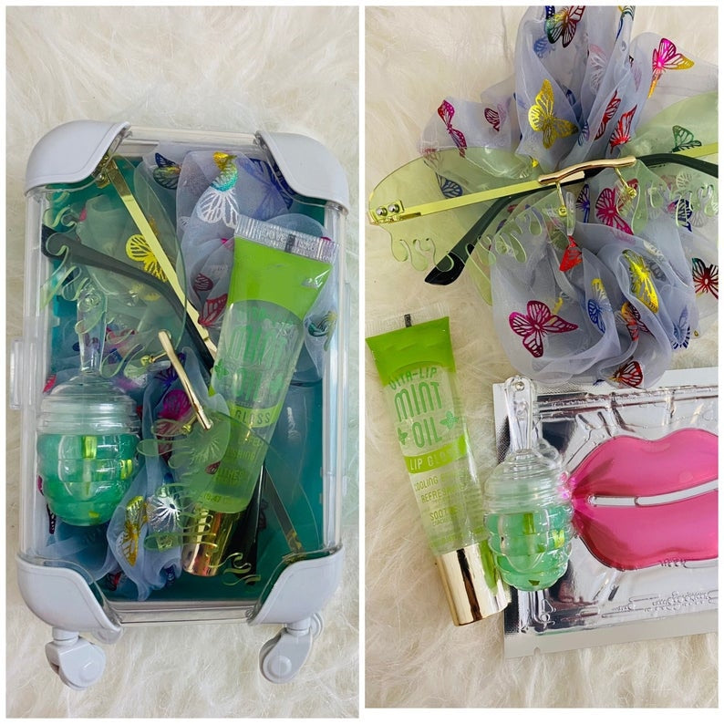 Custom Glitter Vegan Lip Gloss Set