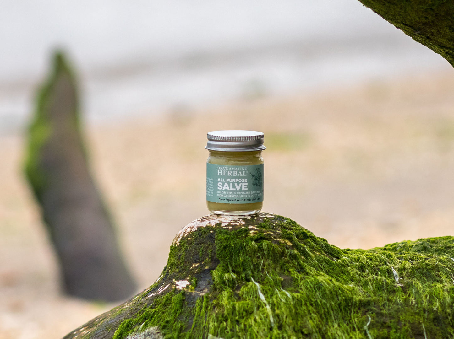 All Purpose Salve, Multipurpose Herbal Salve Skin Care Ora's Amazing Herbal Jar 1oz