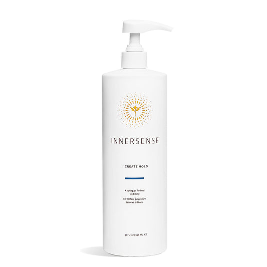 INNERSENSE Organic Beauty - Natural I Create Hold Styling Gel | Non-Toxic, Cruelty-Free, Clean Haircare (32 fl oz)