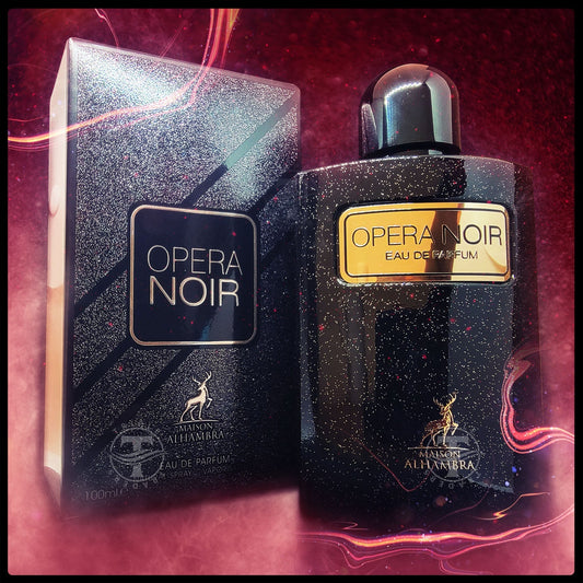 Opera Noir Maison Alhambra by Lattafa Eau de Parfum 100ML 3.4 FL OZ UNISEX