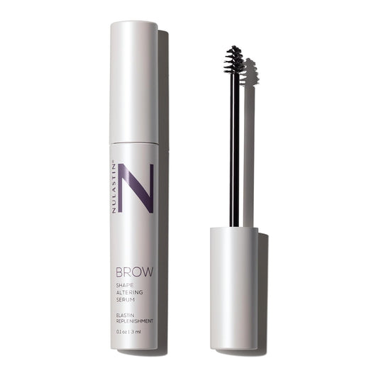 NULASTIN BROW Shape Altering Serum with Elastaplex, Eyebrow Enhancing Treatment for Thicker Looking Brows, Vegan-Friendly & Cruelty-Free (3 ml)