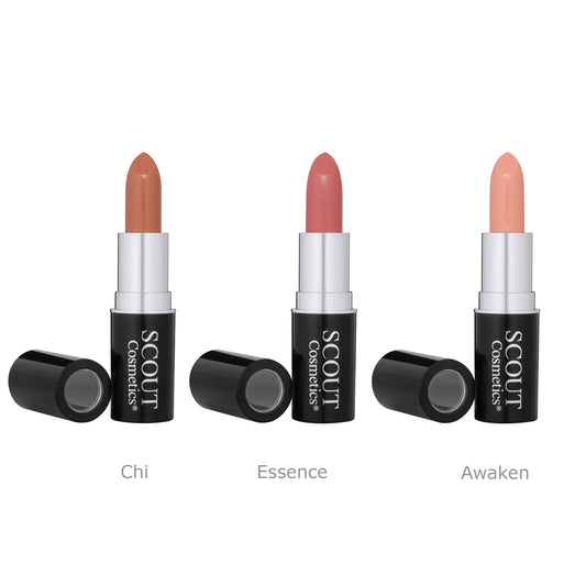 Delicately Nude Lipstick Trio