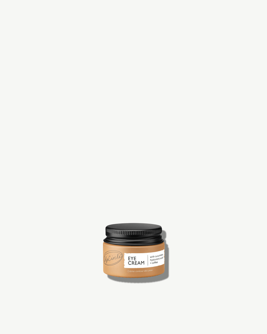 Eye Cream with Cucumber, Hyaluronic Acid + Coffee