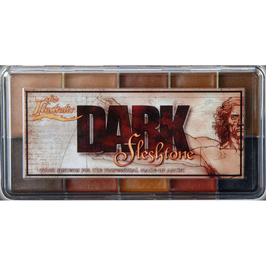 Skin Illustrator Dark Fleshtone Alcohol Activated Makeup Palette