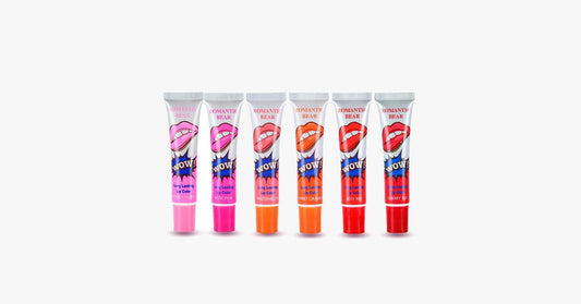 6 Piece Lip Stain Peel Masks - Long-Lasting and Waterproof Lip Stain to MakeYour Lips Look Naturally Tinted